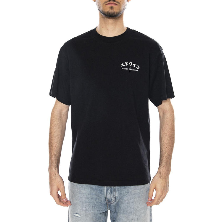 High Life Low Levels Chest TS - Maglietta Girocollo Uomo Nera I035025.89.67. 89,67 EDWIN 