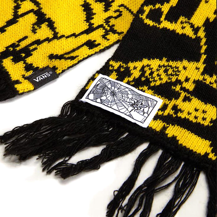 Raw Instinct Scarf Black / Yellow -- Sciarpa Nero / Giallo VN000R99 BLK1 VANS 