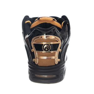 D3 2001 (25th) Footwear Black/Gold - Scarpe Stringate Uomo Nera 1141 OS002981 OSIRIS 