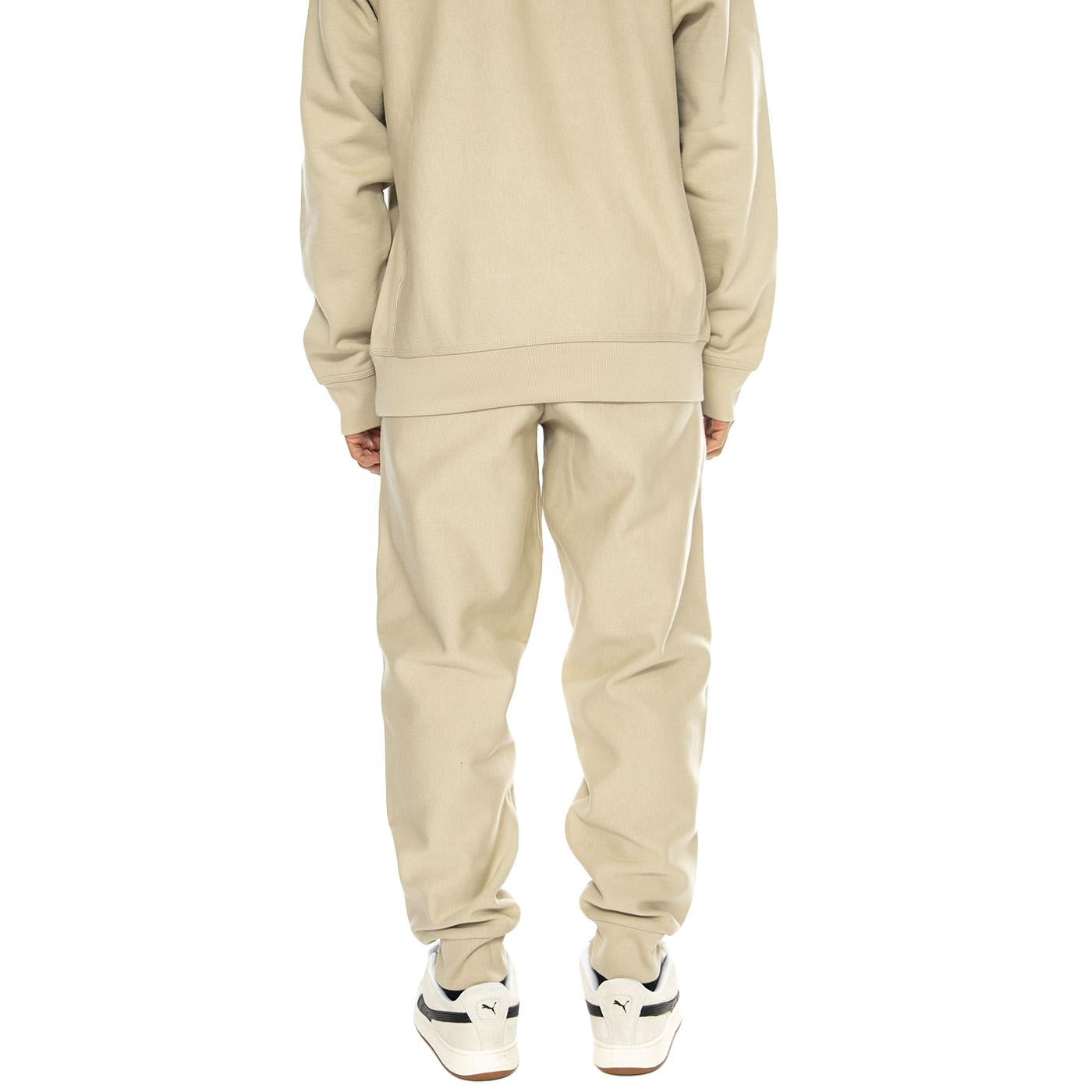 American Script Jogging Pant Fleur De Sel - Pantaloni Uomo Beige I027042.2LPXX  CARHARTT WIP 