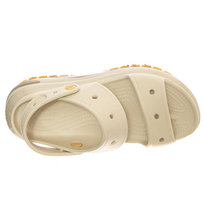 Classic Mega Crush Sandal W-TAUP - Sandali Donna Beige CR.207989-TAUP  CROCS 