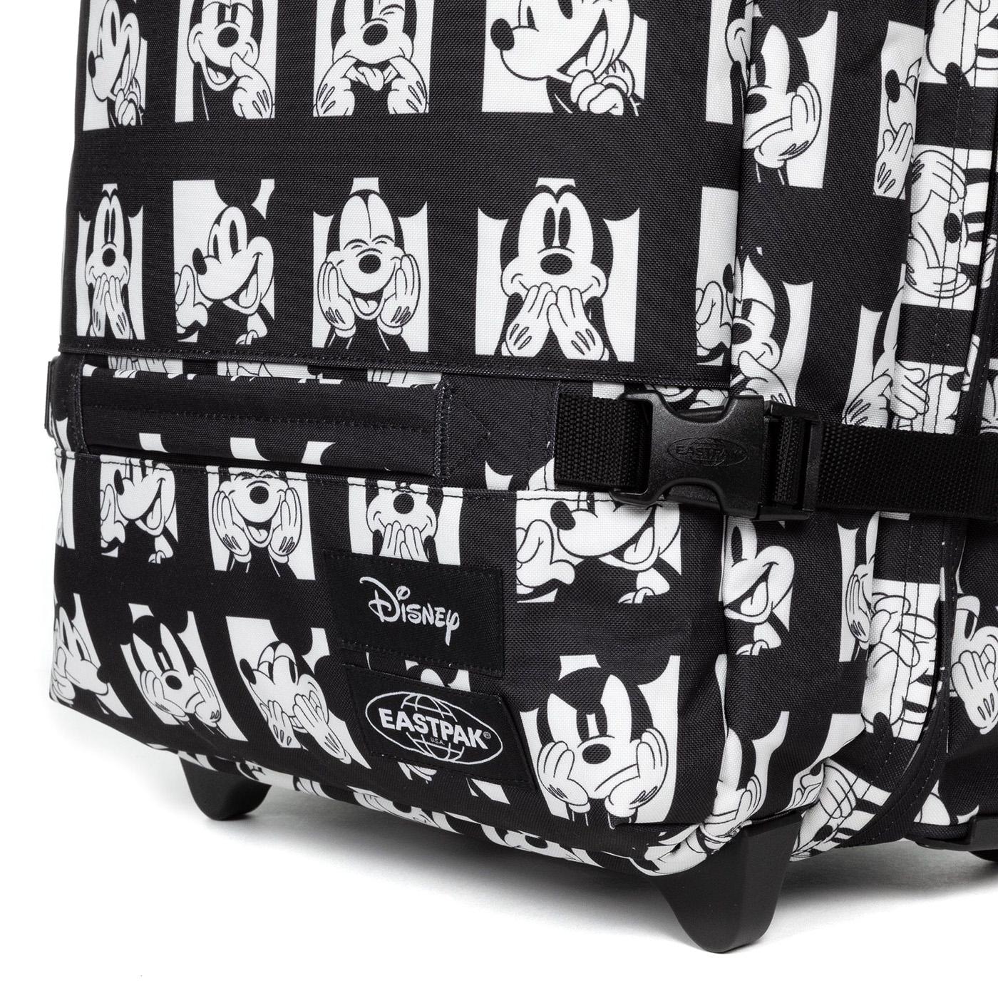 Transit'R S Micket Faces - Valigia Trolley Nera EK0A5BA79E11  EASTPAK 