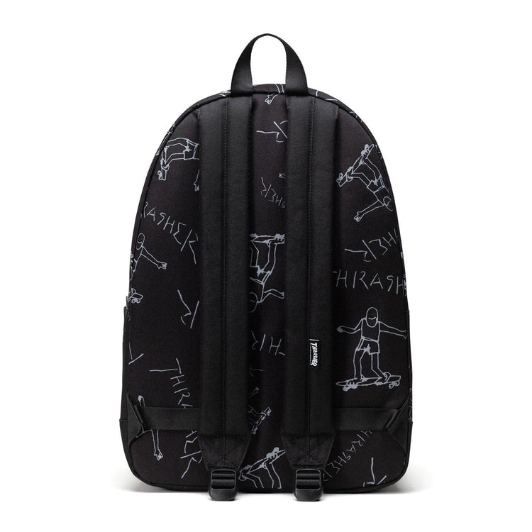 Thrasher Gonz Herschel Classic XL Backpack Black - Zaino Nero 11646-00001-OS 00001 HERSCHEL 