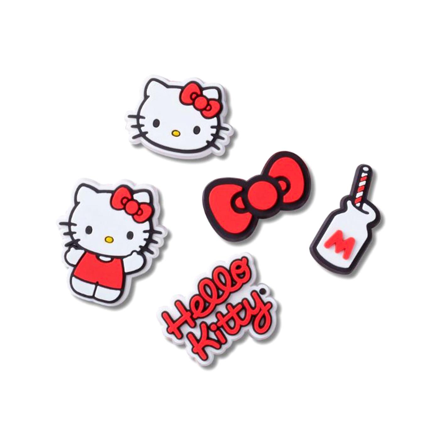 Hello Kitty 5Pck - Confezione da 5 Charm per Calzature Crocs CR.4015 JIB UCOL CROCS 