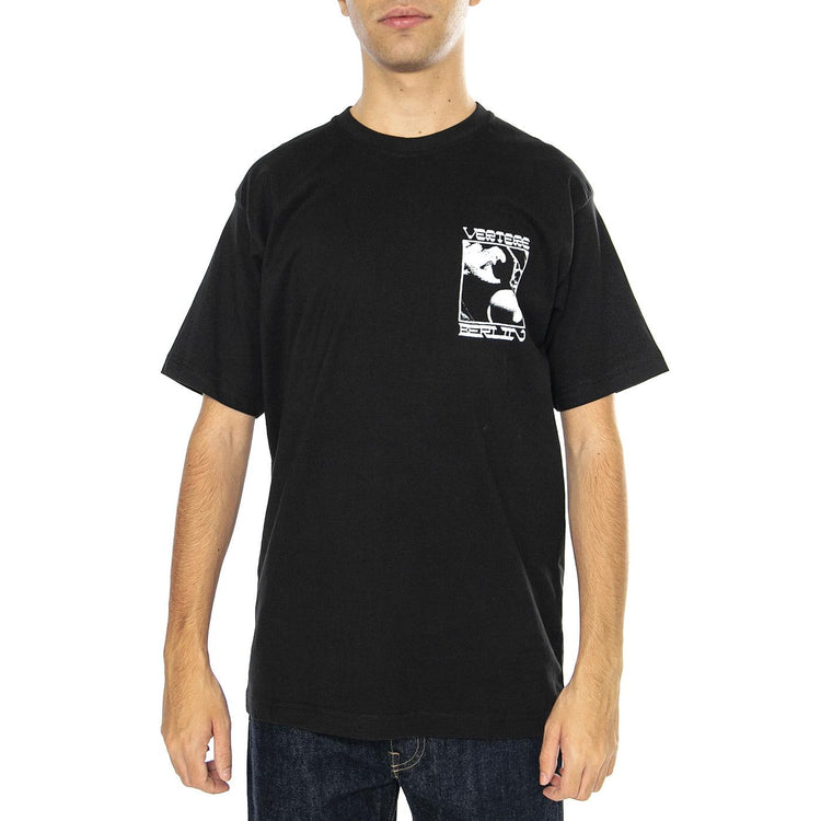 Secret Garden T-Shirt Black - Maglietta Girocollo Uomo Nera VER-T250-BLK  VERTERE BERLIN 