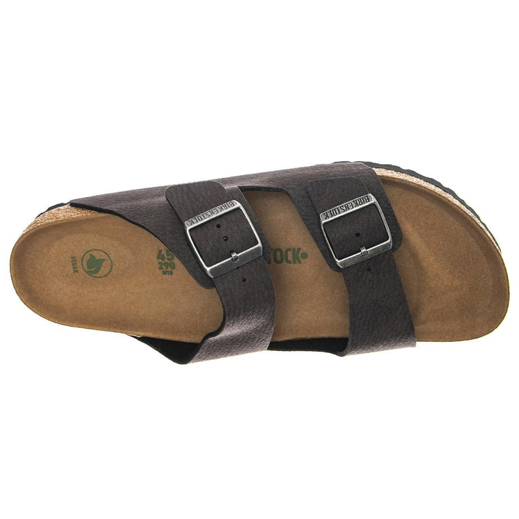 Arizona Desert Dust Black Veg Microfibre - Sandali Uomo Neri 1023014  BIRKENSTOCK 