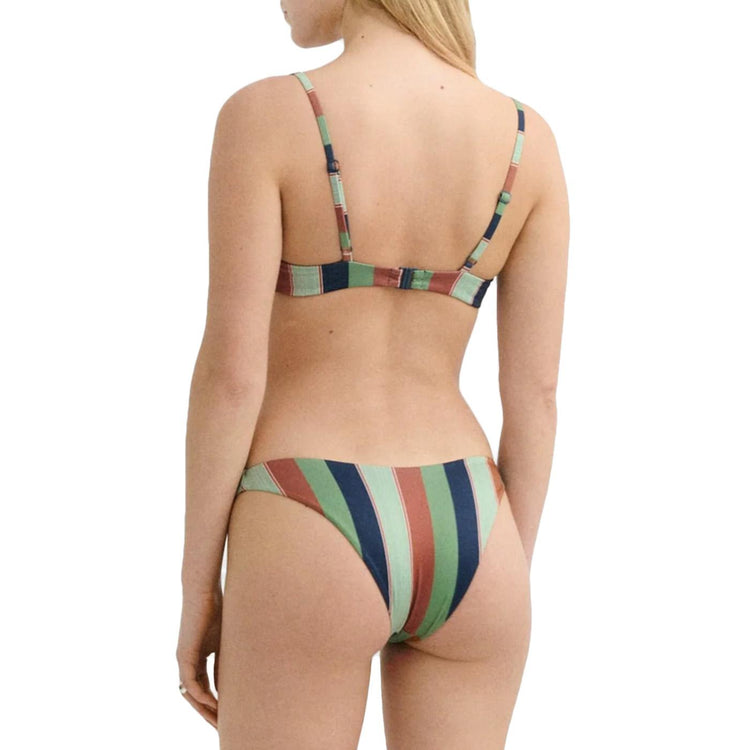 QUICK STRIPES POSITANO SWIMWEAR - Top Costume da Bagno Donna Multicolore WSW00025 MLT THINKING MU 