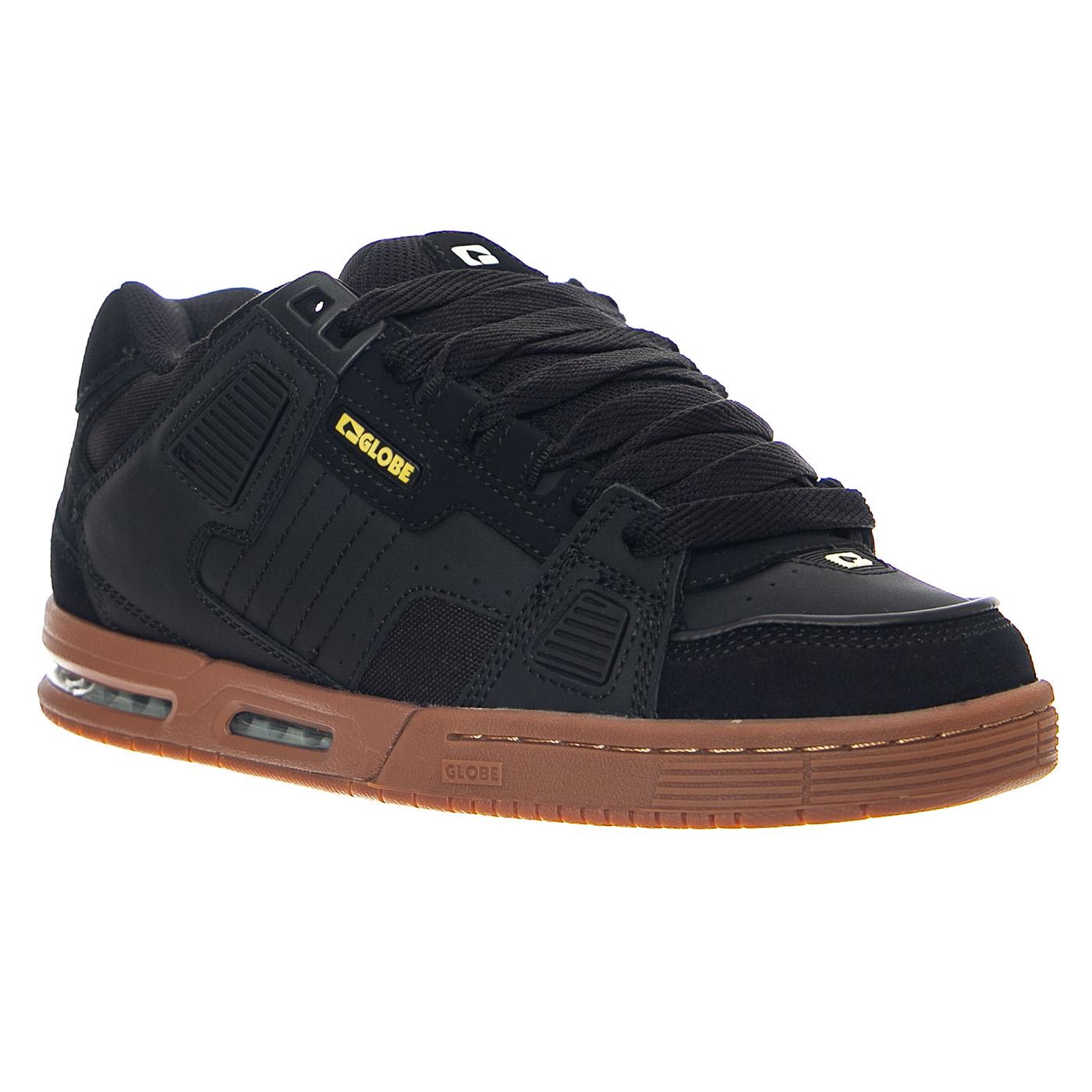Sabre Onyx/Gum - Scarpe Stringate Uomo Nere GBSABR 20634 GLOBE 