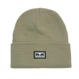 Icon Eyes Beanie Abbey Stone - Braune Strickmütze ACCESSOIRES OBEY