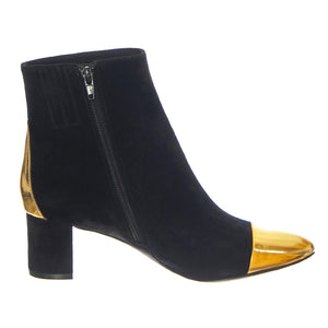 Towards Black Suede Gold - Stivaletti Donna Neri / Oro JCTOWARDS-BLK-SUE  JEFFREY CAMPBELL 