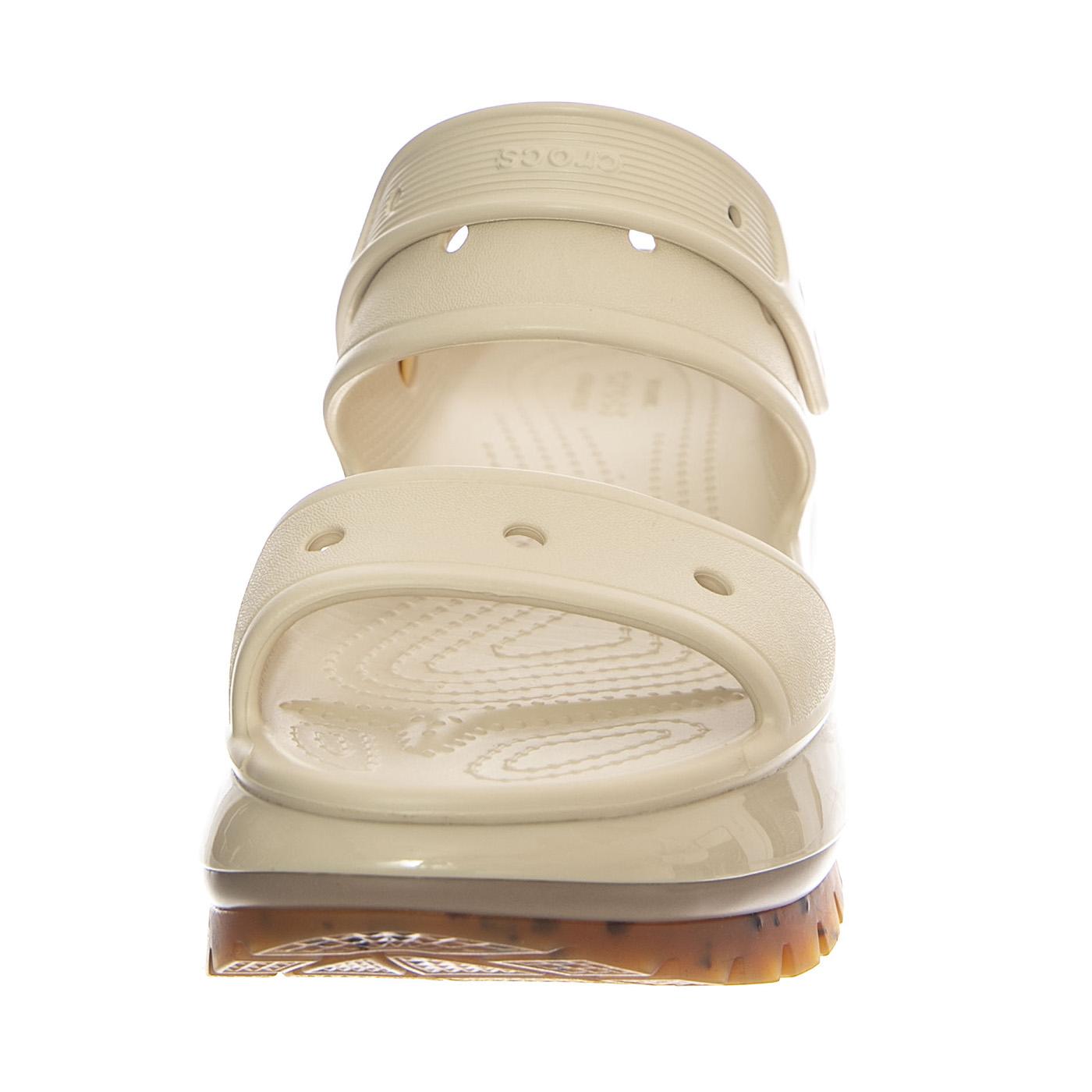 Classic Mega Crush Sandal W-TAUP - Sandali Donna Beige CR.207989-TAUP  CROCS 