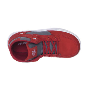TODDLER VAIDER RED/DK GREY-WHITE CORNERSTONE 28201-614  SUPRA 