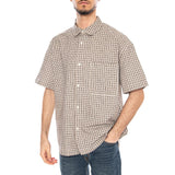 S/S Shirt - Herren Kurzarmhemd Mini Schachmuster Mehrfarbig Herren ONLY & SONS