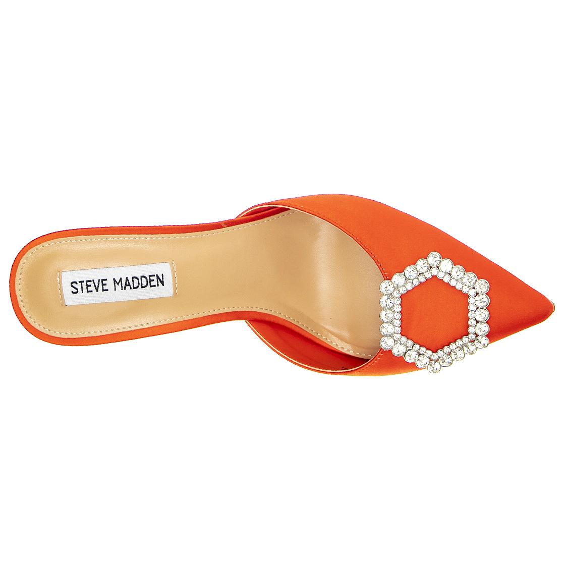 Luxe City Red Satin - Sandali Donna Arancioni SMSLUXE CITY-RED  STEVE MADDEN 