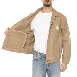 SUNRISE TRUCKER TIGER'S EYES - Giacca Uomo Beige A4820 0023 LEVIS 