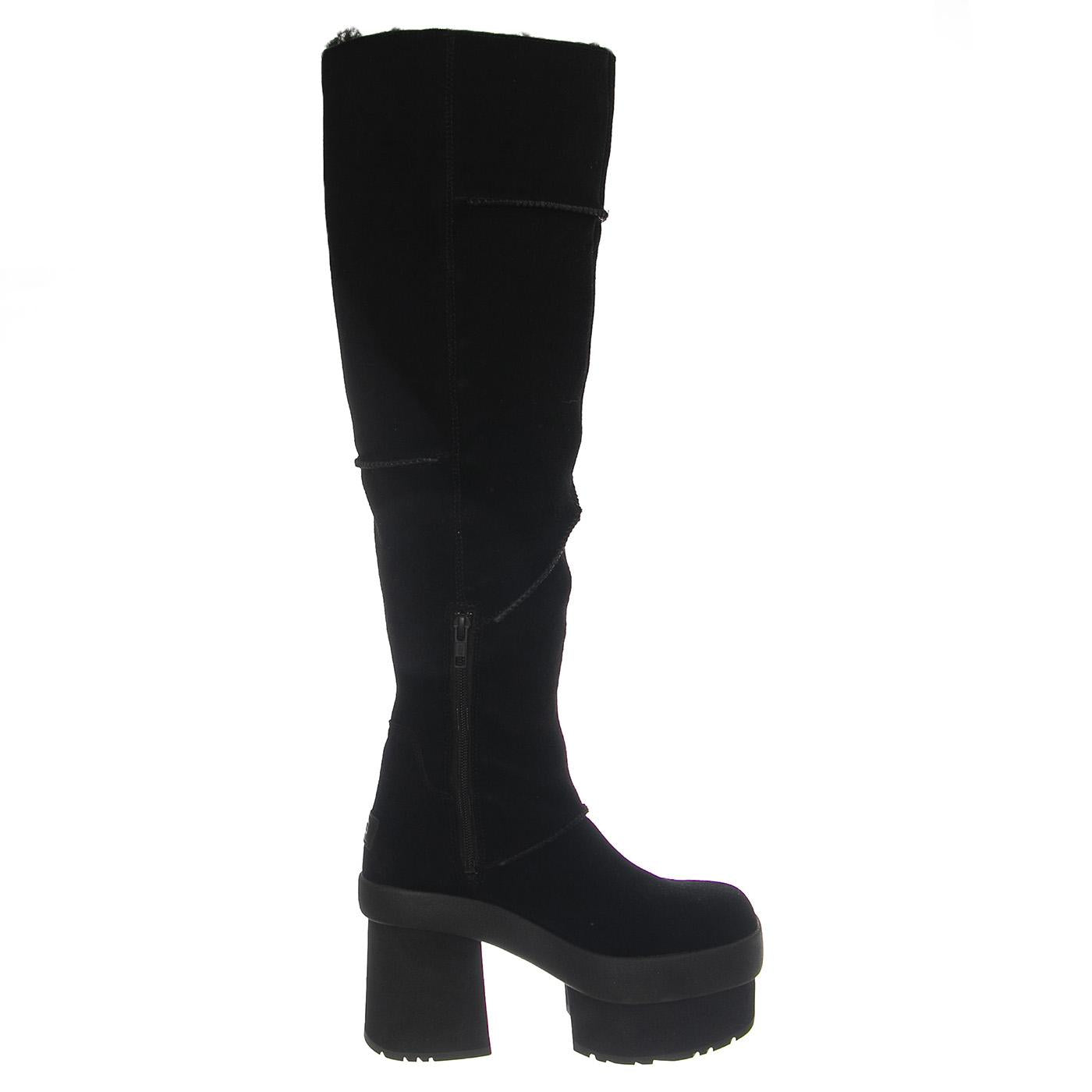 W New Heihghts Platform Xtra Black - Stivali Donna Neri UGSNHPLXBLK1157911W  UGG 