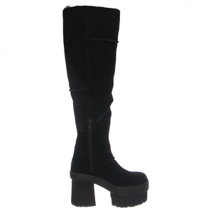 W New Heihghts Platform Xtra Black - Stivali Donna Neri UGSNHPLXBLK1157911W  UGG 