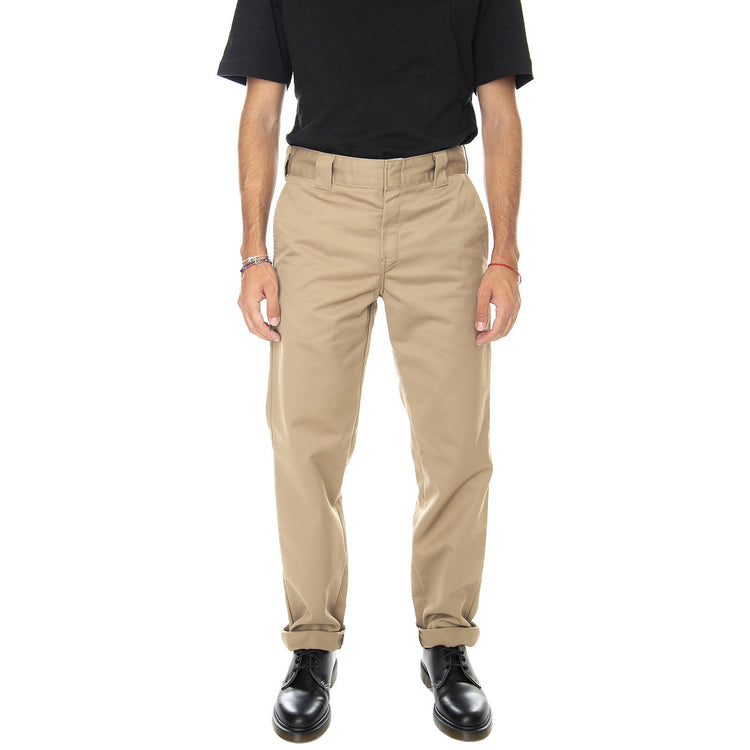M' Master Pant Leather Rinsed - Pantaloni Chino Uomo Beige I020074.8Y.02.32  CARHARTT WIP 