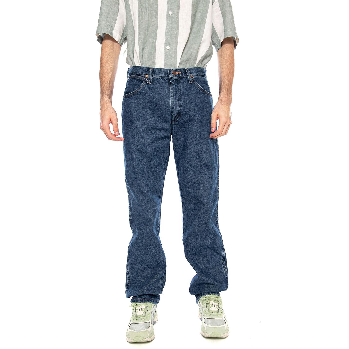 13MWZ Stonewashed Blue - Pantaloni Denim Jeans Uomo Blu 112358496 BL WRANGLER 