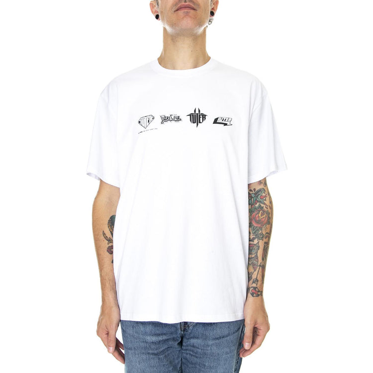 Timeless Tee White - Maglietta Girocollo Uomo Bianca 22WITS07-WHITE  IUTER 
