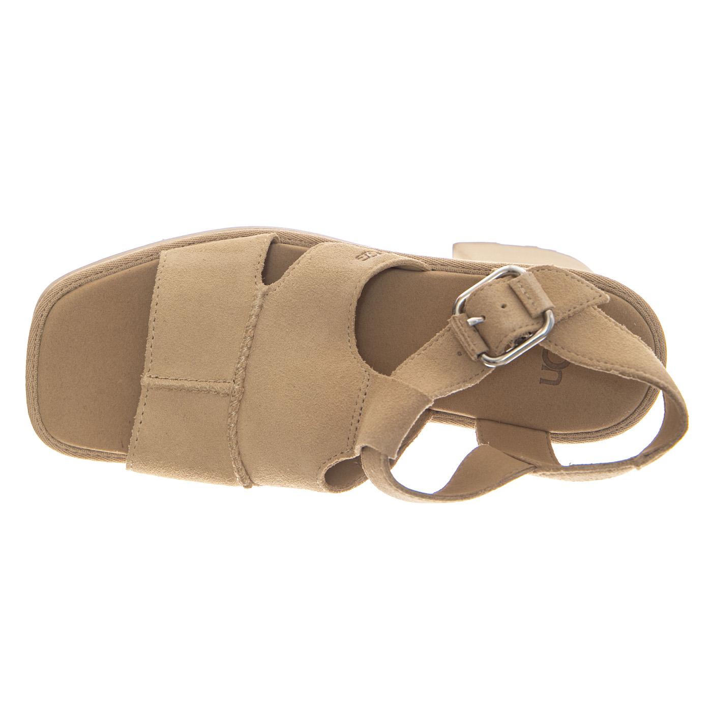 W NEW HEIGHTS PLATFORM T-STRAP MUSTARD SEED - Sandali Donna Beige W1167478-MDSD . UGG 