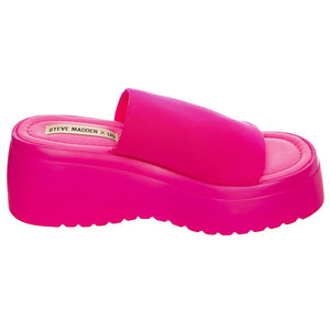 Scrunchy Pink - Sandali Donna Rosa Shocking SMSSCRUNCHY-PNK  STEVE MADDEN 