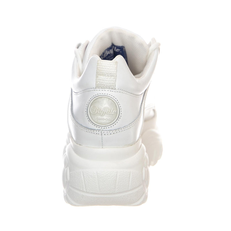 Buffalo Plateau Sneakers - White - Scarpe Profilo Basso Donna Bianche BFL1339-14-BL . BUFFALO 
