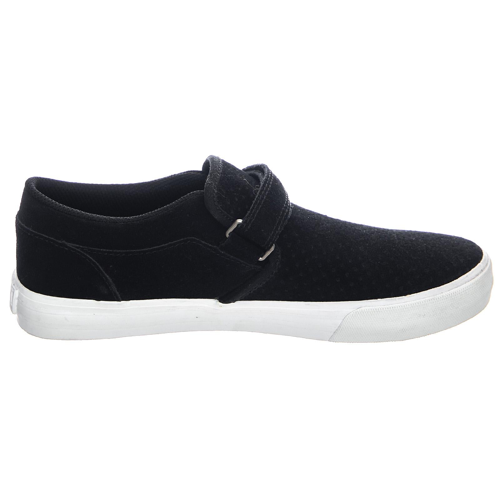 Wm Cuba aka Cuban Sneakers - Black / White Cornerstone - Scarpe Profilo Basso Donna Nere 98036-002-M-002  SUPRA 