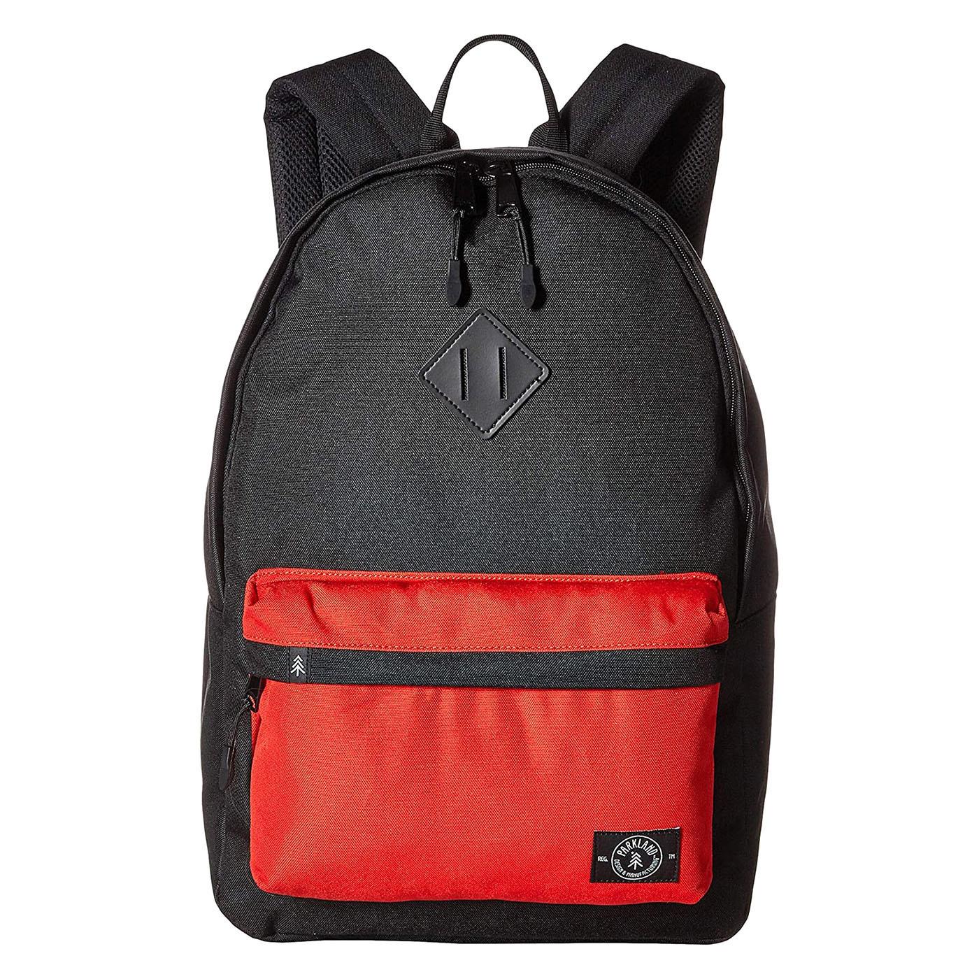 Kingston Volcano - Zaino Nero / Rosso 20002-00334-OS  PARKLAND 