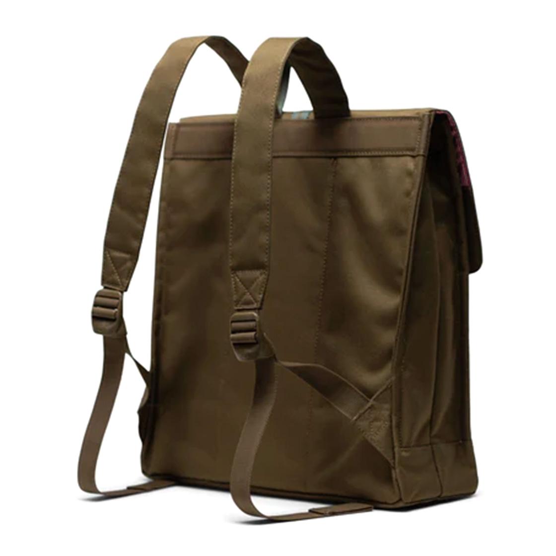 City Mid-Volume Military Olive - Zaino Verde 10486-05651-OS  HERSCHEL 