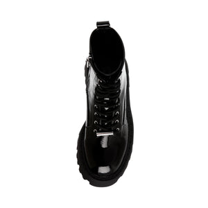 Over-Ride Black Patent - Stivaletti Stringati Donna Neri SMSOVER-RIDE-18  STEVE MADDEN 