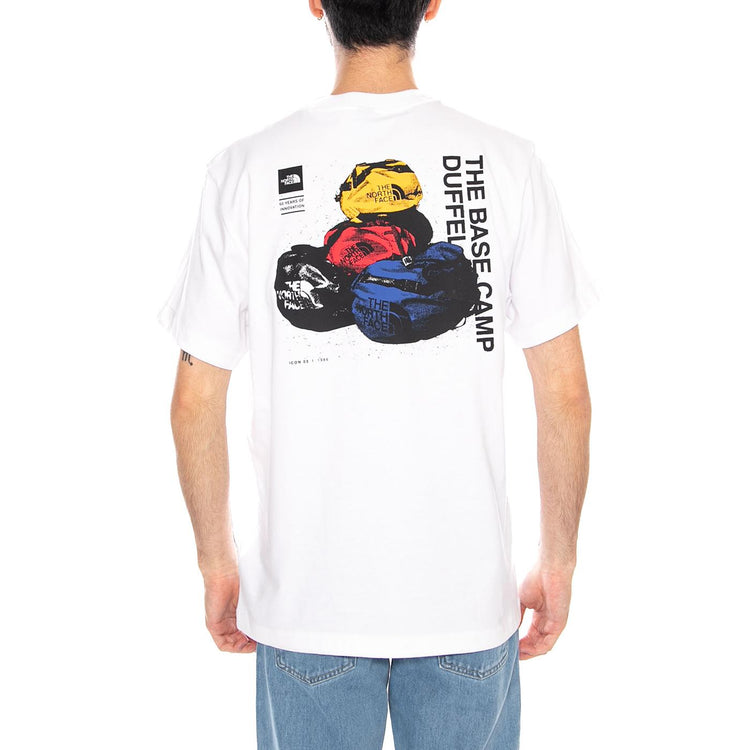 M BCD CEL RX SS Tee TNF White - Maglietta Girocollo Uomo Bianca NF0A8GAQ FN41 THE NORTH FACE 