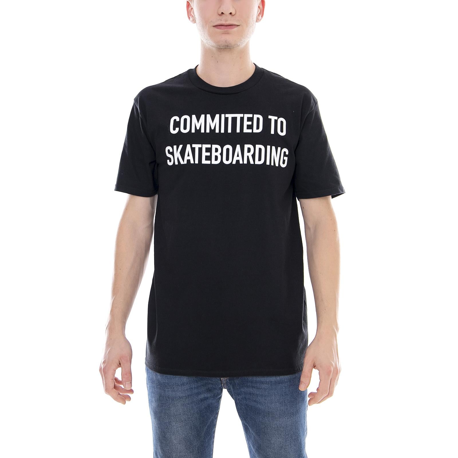 COMMITTED T-SHIRT BLACK MTS004-BLACK  C1RCA 