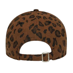WMN Leopard Cord 920 Med Brown New York Yankees - Cappellino Marrone Donna 60691324 . NEW ERA 