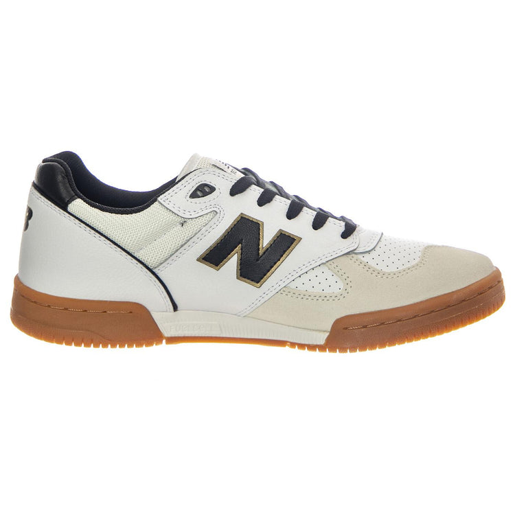 Numeric Skateboarding White Leather/Textile - Scarpe Profilo Basso Uomo Bianche NM600WTA  NEW BALANCE 