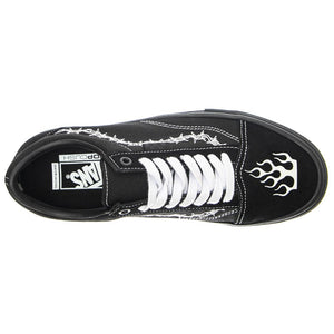 MN Skate Old Skool Elbe Black / White - Scarpe Stringate Profilo Basso Uomo Nere VN0A5FCBB8C1  VANS 
