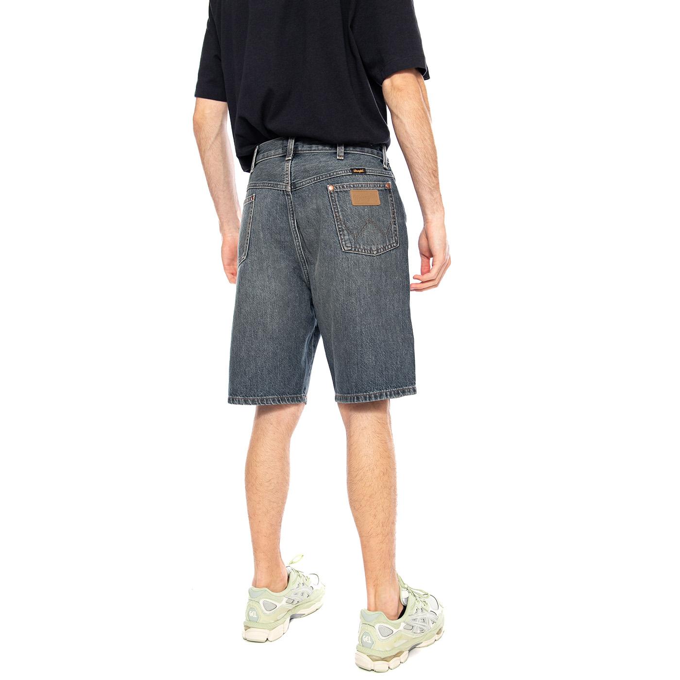 COWBOY SHORTS DUSK Dark Gray - Bermuda Denim Jeans Uomo Grigi 112378441 DGY WRANGLER 