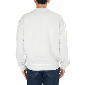 Nelson Sweat Sonic Silver /garment dyed - Felpa Girocollo Uomo Grigia - Felpa Girocollo Uomo Grigia I029957.1YEGD  CARHARTT WIP 