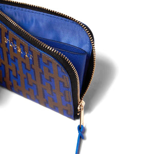 Pillar Zip Wallet Blue / Brown - Portafogli Multicolore AC01032 BRN HUF 