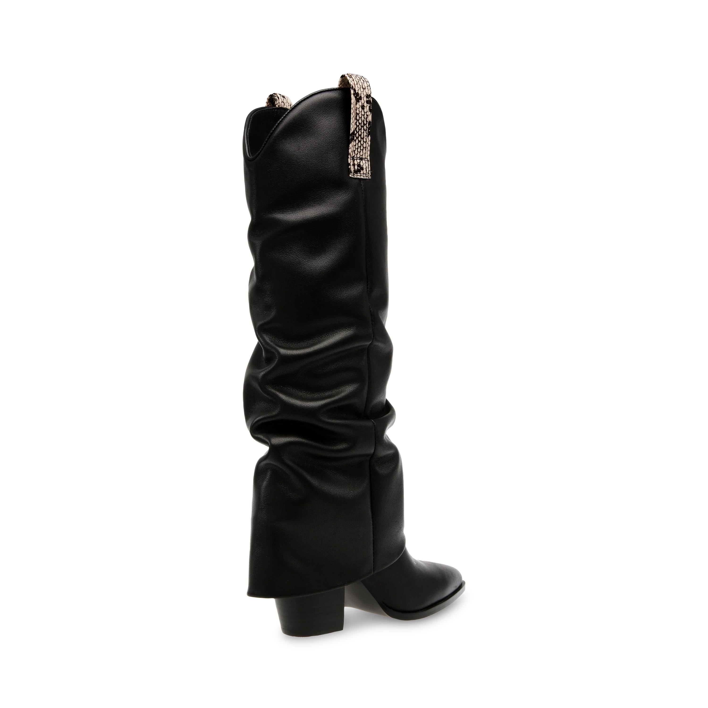 Lassy Black / White Snake - Stivali Donna Neri SMSLASSY-195  STEVE MADDEN 