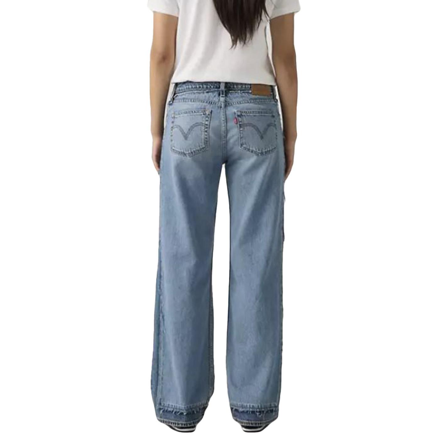 LOW LOOSE UPON REFLECTION - Pantaloni Denim Jeans Donna Blu 005LP 0000 LEVIS 