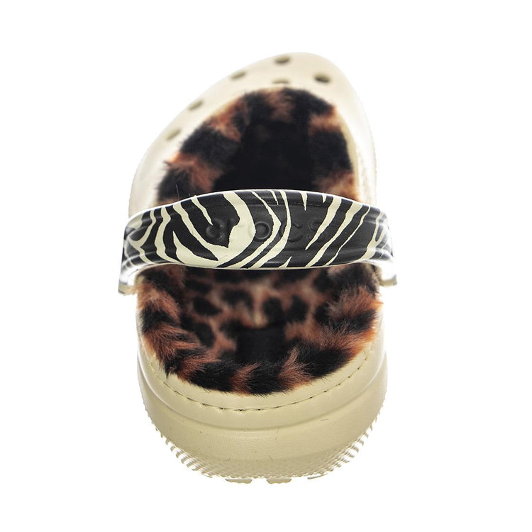Classic Lined Animal Remix Clog W Bone / Multi Animal - Sandali Donna Beige / Multi CR.207842-BOMA  CROCS 
