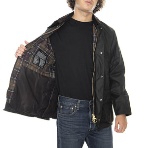 CLASSIC BEDALE WAX JACKET OLIVE - Giacca Uomo Olive MWX0010-OL71-FW23 . BARBOUR 