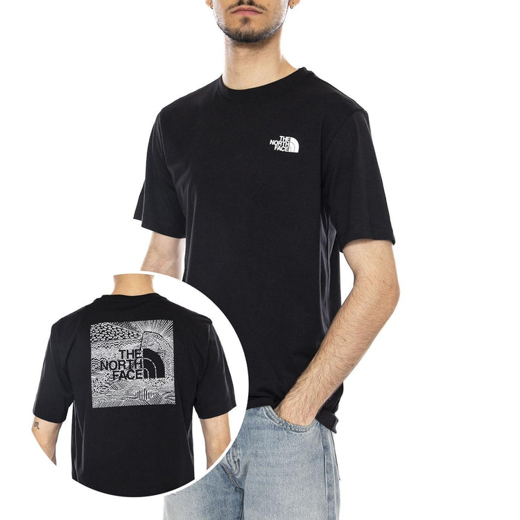M Box NSE Celebration R Black - Maglietta Girocollo Uomo Nera NF0A8GV2 JK31 THE NORTH FACE 