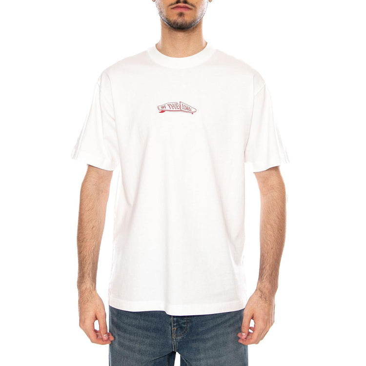 BUCKLED SS TEE WHITE - Maglietta Girocollo Uomo Bianca VN000SR3 WHT1 VANS 