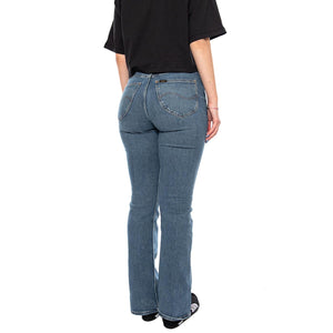 BREESE BOOT VALIANT BLUE - Pantaloni Denim Jeans Donna Blu 112355273 BL LEE 