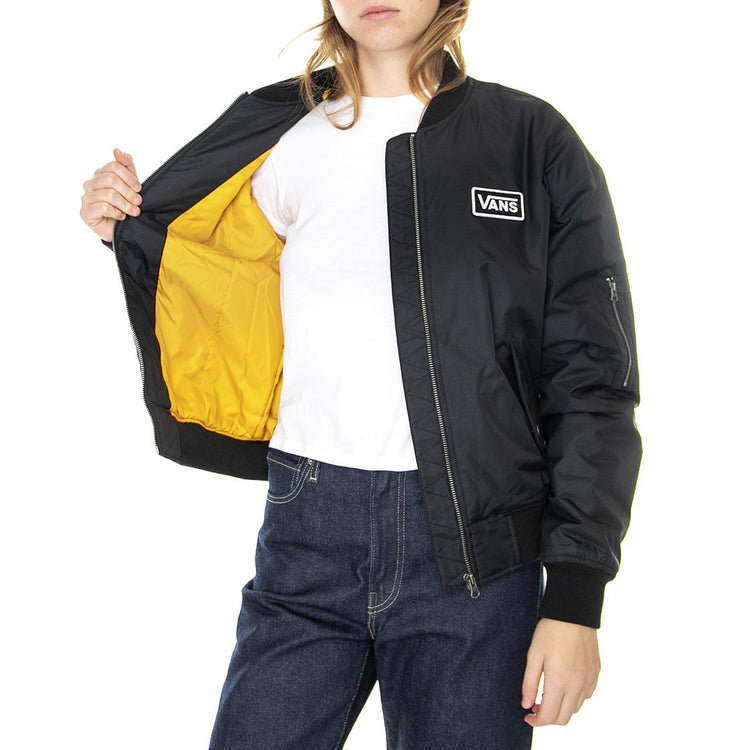 Crew Pilot Jacket Black - Giacca Invernale Donna Nera VN0A7RMNBLK1  VANS 