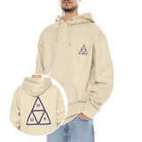 HUF Set TT P/O Hoodie – Herren-Hoodie, Steinbeige
