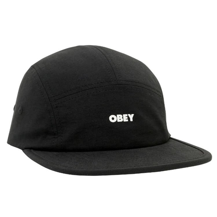 Obey Bold Tech Camp Cap Black - Cappellino con Visiera Nero 100490109-BLK  OBEY 