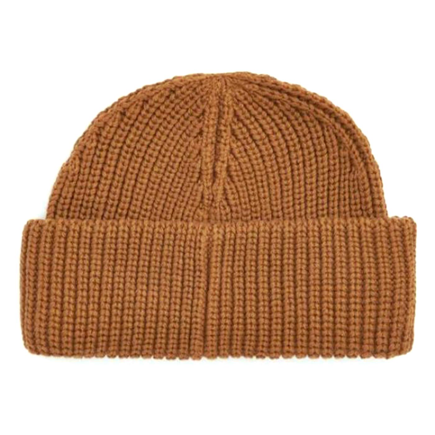 Mosely Beanie Hat Cinnamon - Cappellino a Cuffia Marrone MHA0879-OR55  BARBOUR 